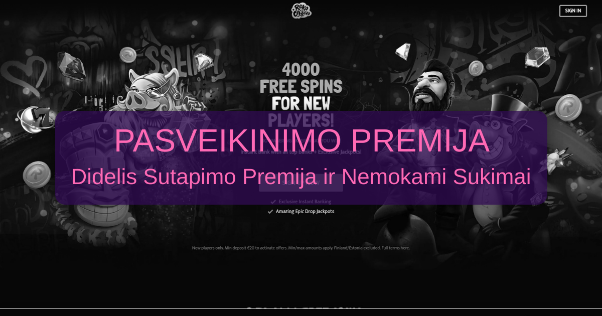Reko Casino Lietuvos žaidėjams
